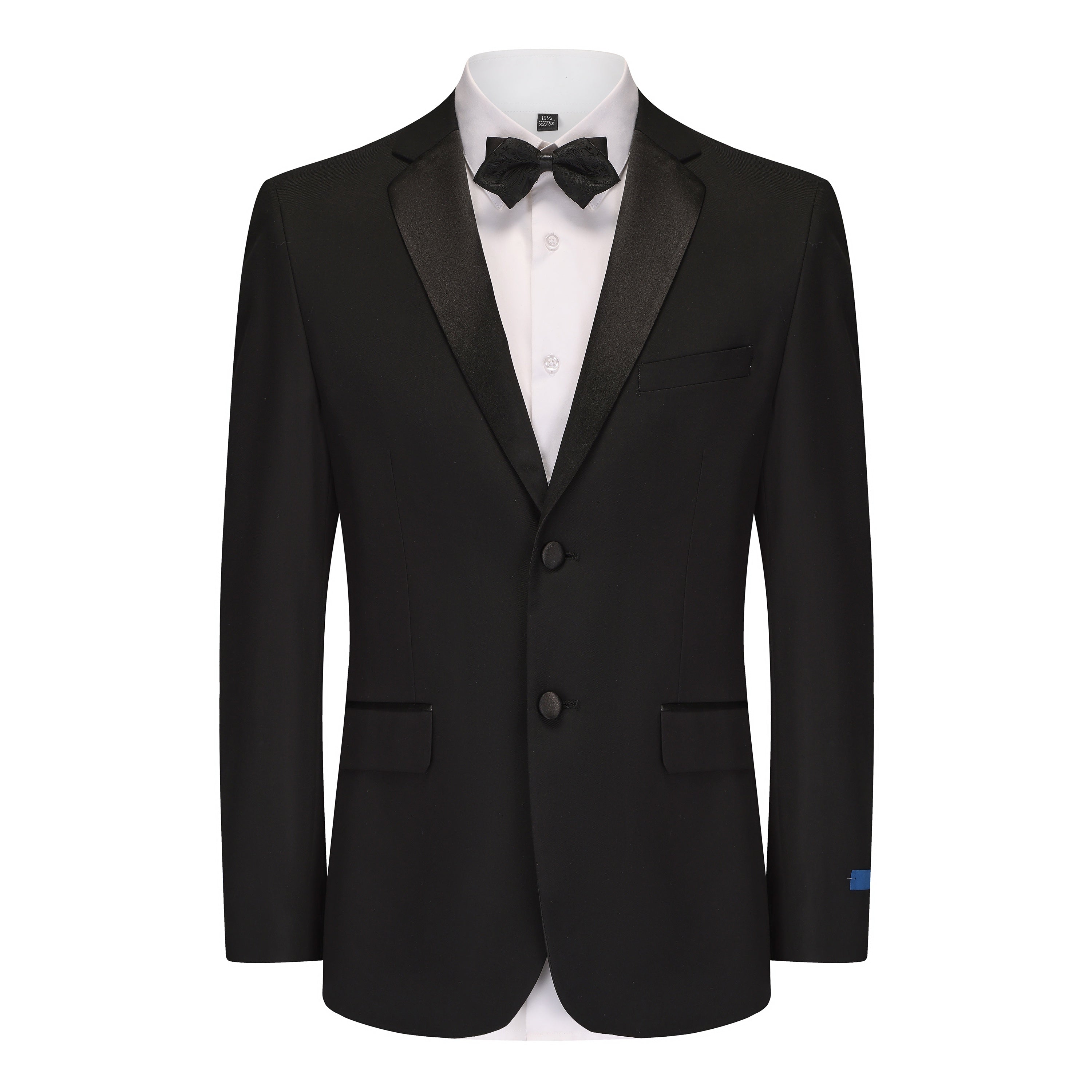 TX902 (NOTCH LAPEL) - BLACK