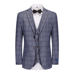 GV9853(CHECKERED) - LT BLUE