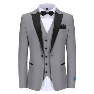 TX500 (PEAK LAPEL TUXEDO) - CHARCOAL