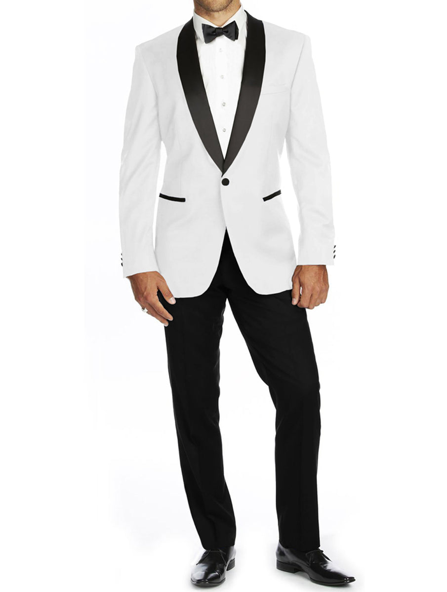 PTX02 (SHAWL LAPEL TUXEDO) - BLACK GREY – Braveman Enterprise