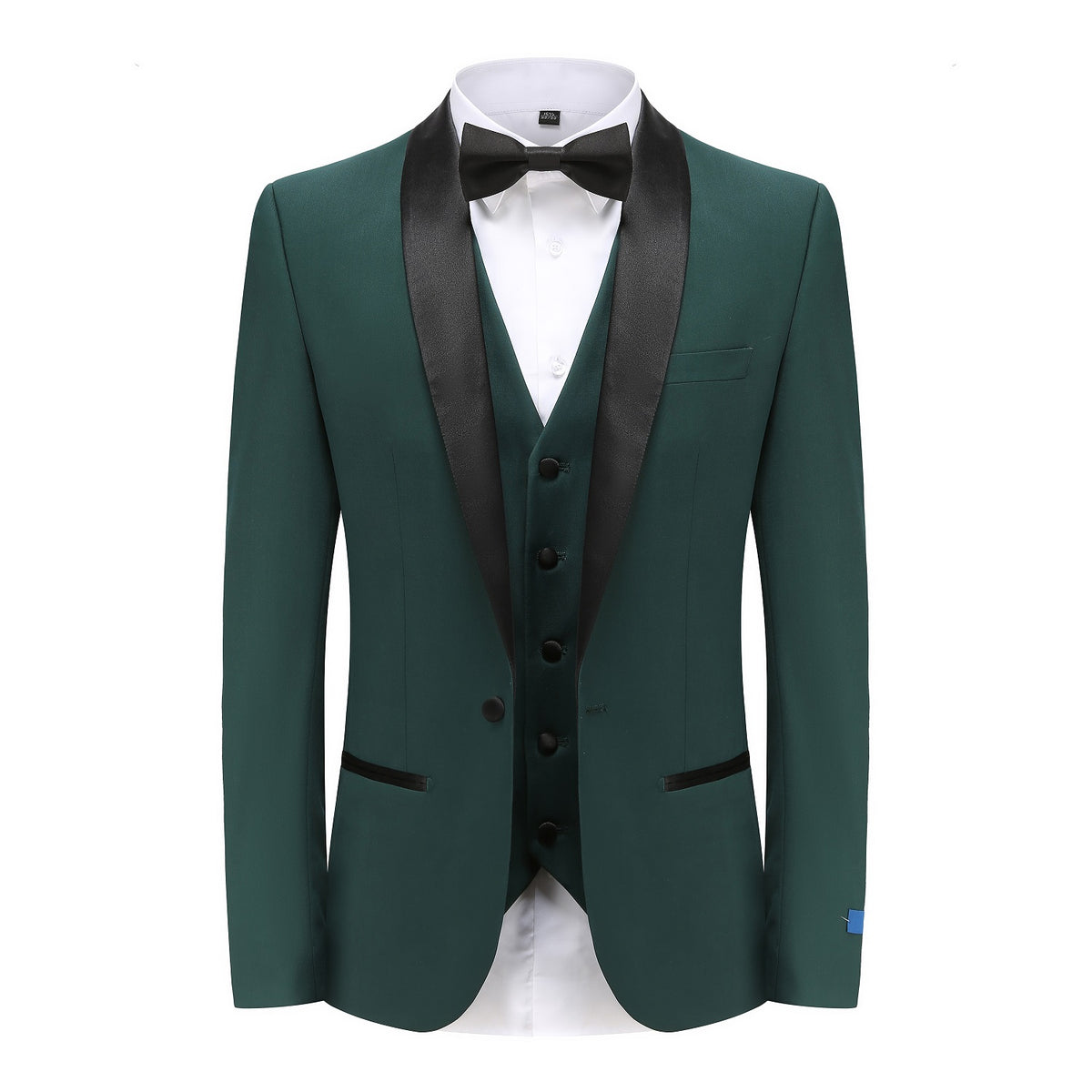 TX300 (SHAWL LAPEL TUXEDO) - HUNTER GREEN – Braveman Enterprise